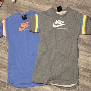 Nike Sportswear T-Shirts - Gray and Blue​